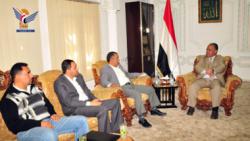 رئيس مجلس النواب يلتقي رئيس الهيئة العليا للعلوم والتكنولوجيا - قناة اليمن الفضائية