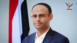 الرئيس المشاط يعزي في وفاة الشيخ عيضة مهدي الهمداني - قناة اليمن الفضائية